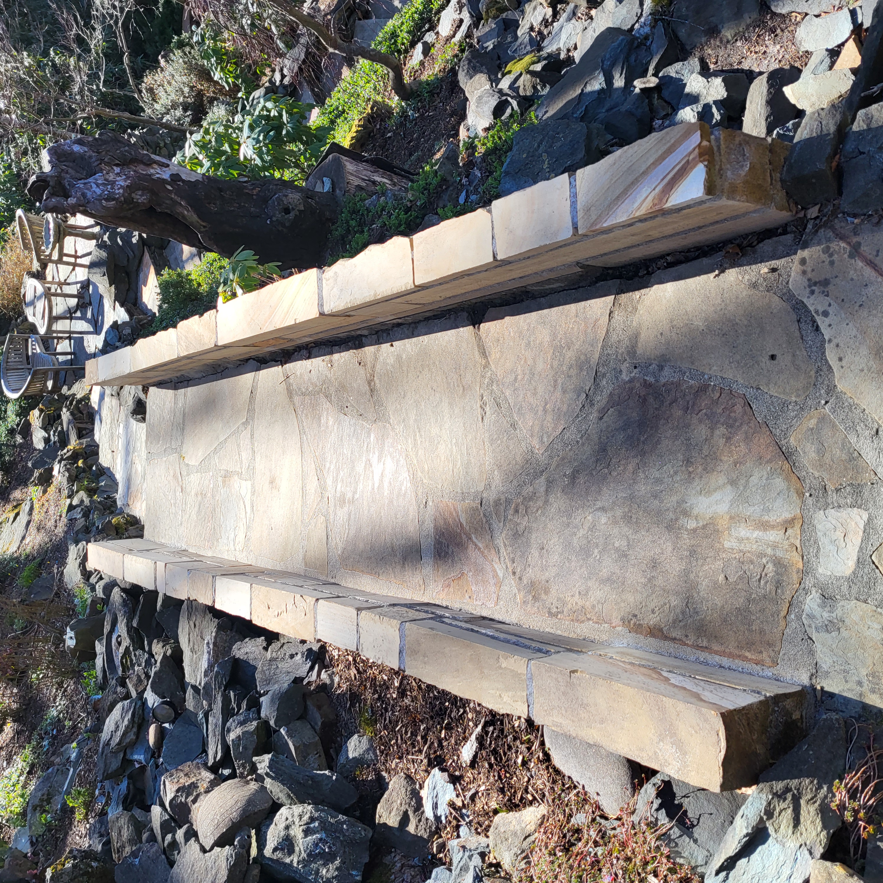 Flagstone patio cleaning service